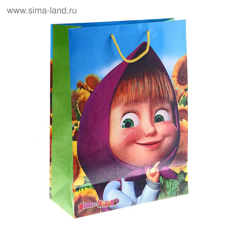Сумка подарочная "Маша и Медведь"