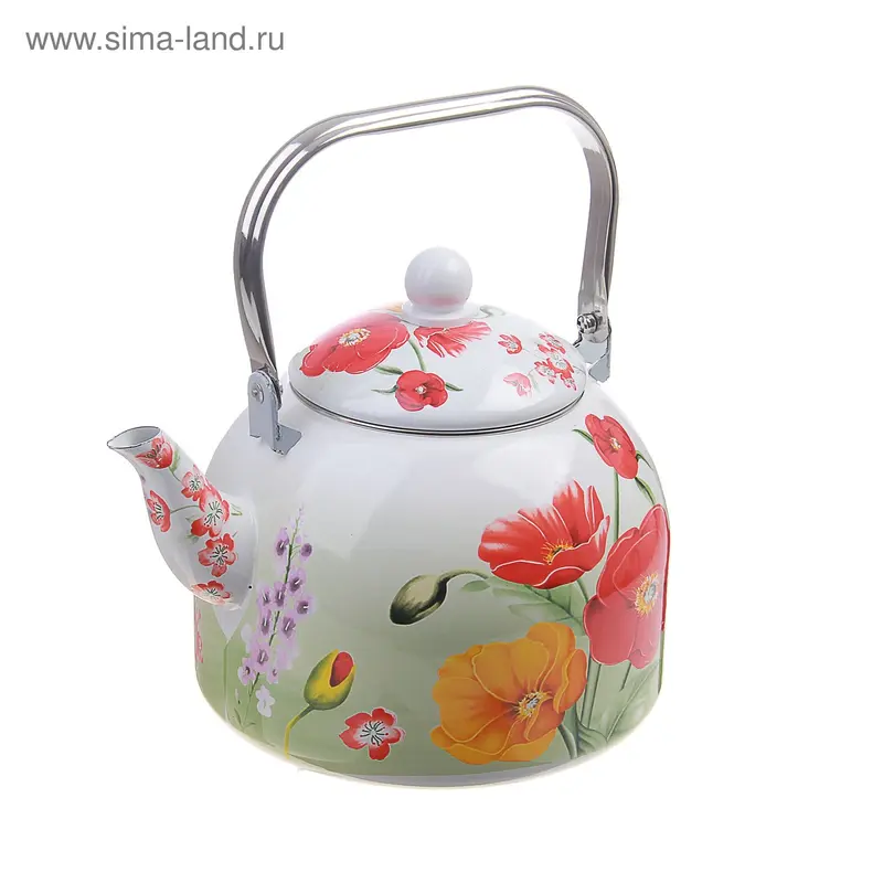 Чайник эмаль "Маки" 5 л