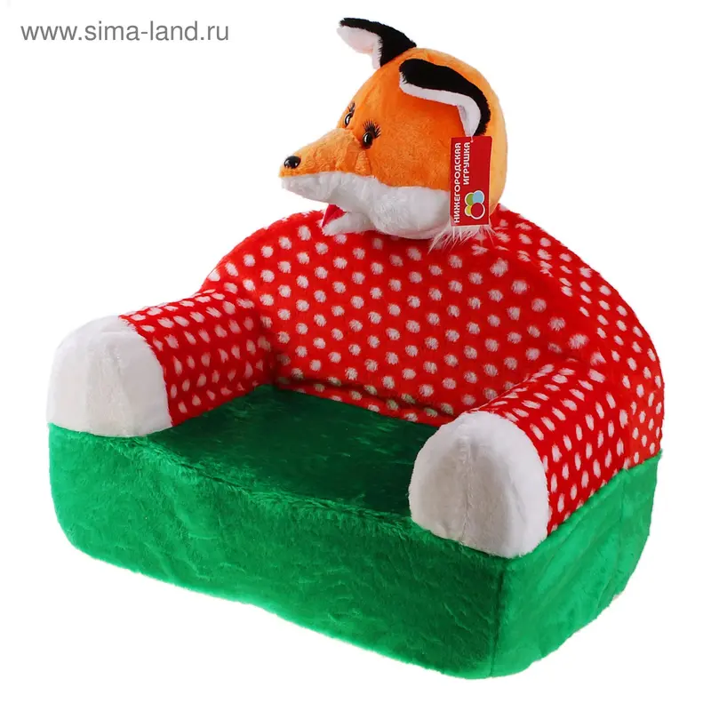 Мягкая игрушка "Кресло Лиса"