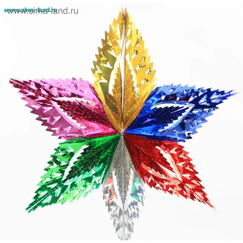 звезда колючая 22*14 (2 шт)(бокс 3000 шт) мин 4 шт