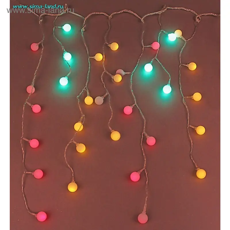 БАХРОМА, Ш:2.5 м, Н.С. 150 LED, МУЛЬТИ