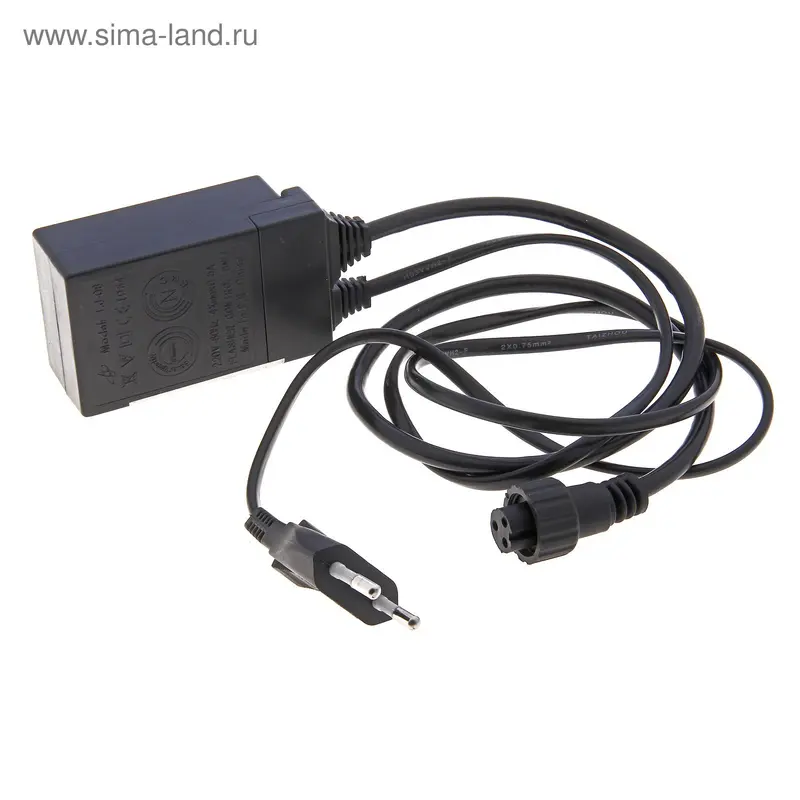 Контроллер для гирлянд УМС 3W, IP54, 240V, цвет ЧЕРНЫЙ