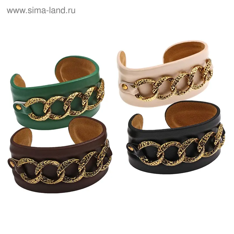 Браслет Fashion цепь, цвет МИКС