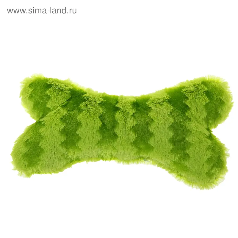 Игрушка мягкая "Косточка", зеленая