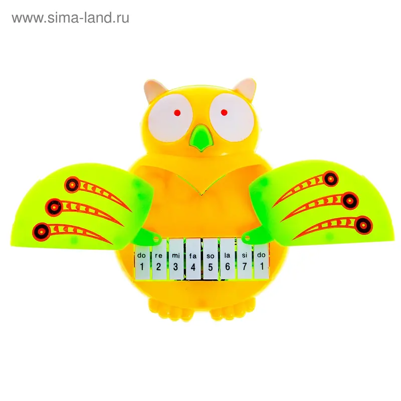 Музыкальная игрушка пианино «Сова»