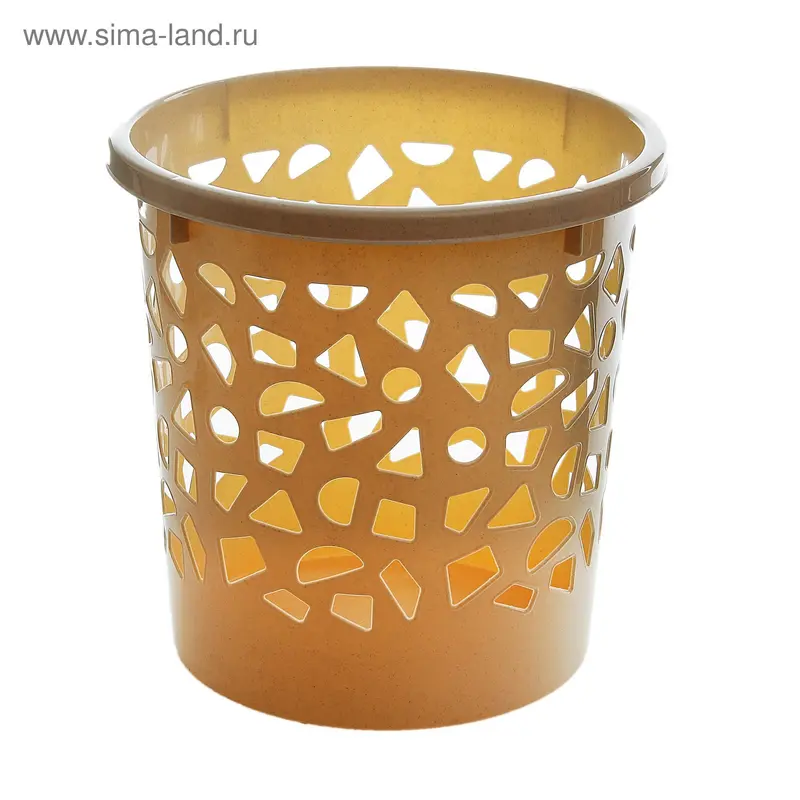 Корзина для мусора 12 л, цвет МИКС