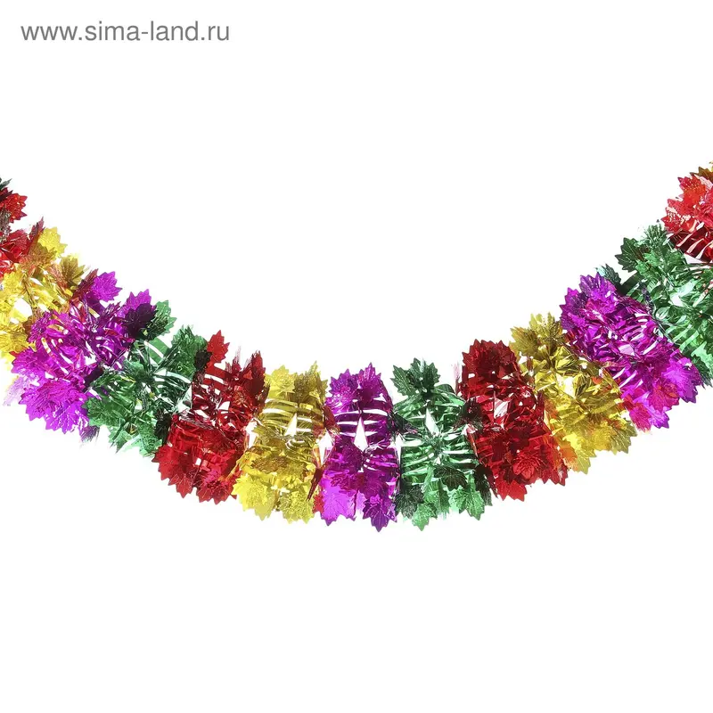 растяжка кленовый листочек 240 см d-26 см