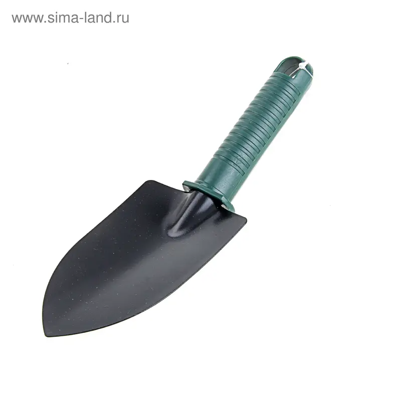 Совок посадочный, длина 29 см, ширина 10 см, пластиковая ручка