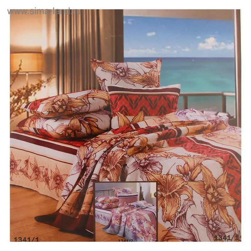 Постельное бельё дуэт La Marka Classic, 147х210 см 2шт, 200х220 см, 70х70 см 2шт. хл100%