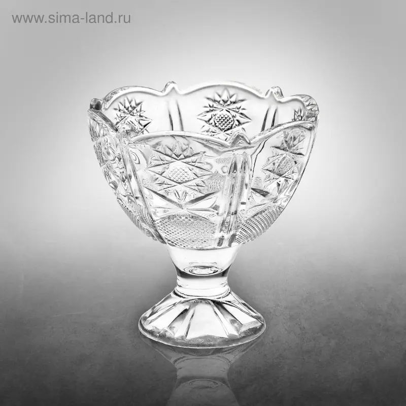 Креманка круглая "Венеция" 220 мл, 10х10х10,5 см