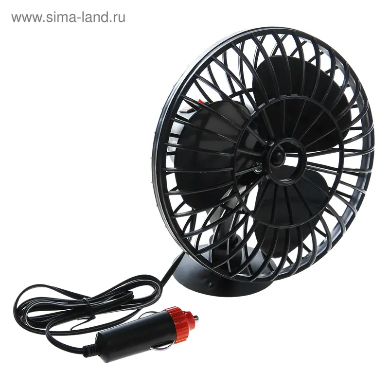 Вентилятор 5" (винт 101 мм) на присоске 12V