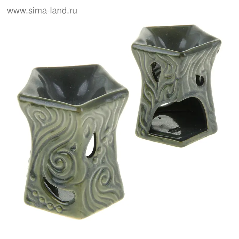 Аромалампа "Узор" 10 x 8,5 x 8,5 см, МИКС