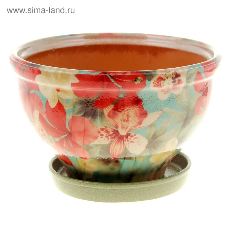 горшок цветник 2,5 л 206-63н Орхидеи