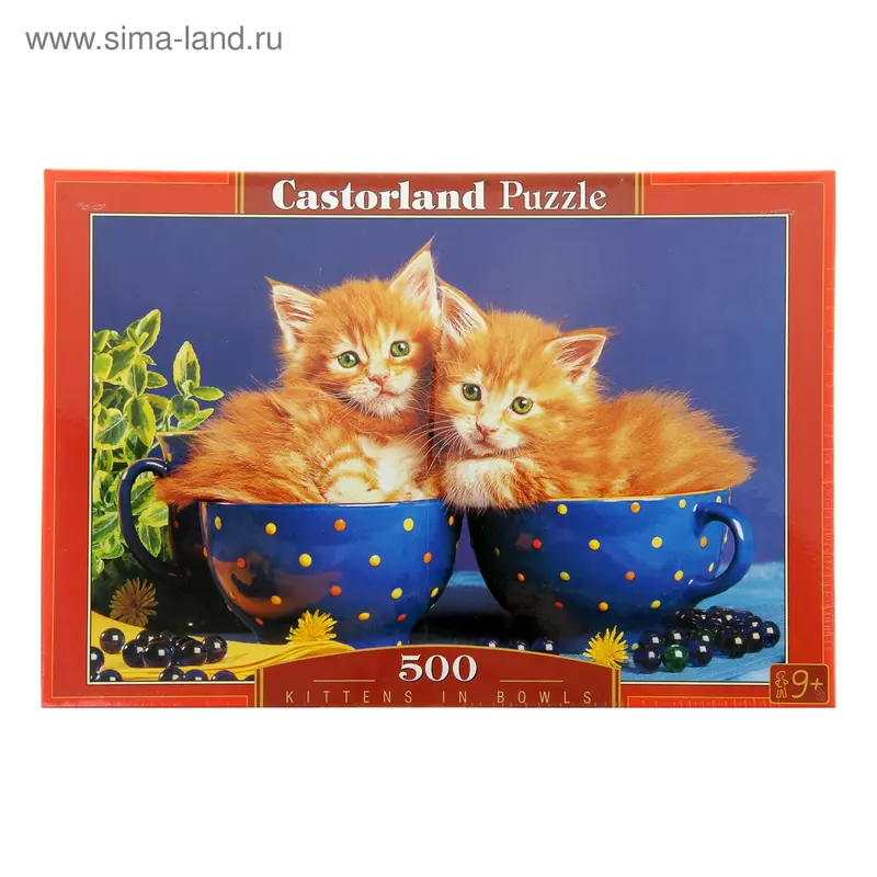 Пазлы "Котята", 500 элементов