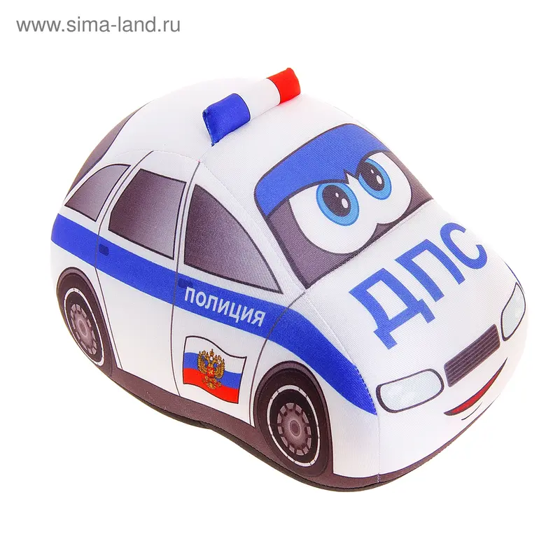 Мягкая игрушка "Служебная машина"