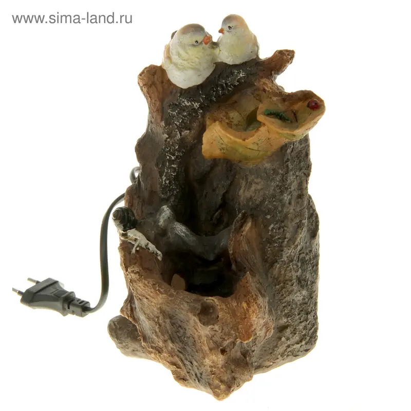 фонтан мини 22*12 см птички на ветке