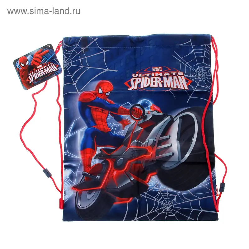 Мешок для обуви Spiderman 34*43см