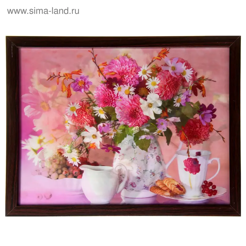картина объемная 3D 30*40 см "Букет"