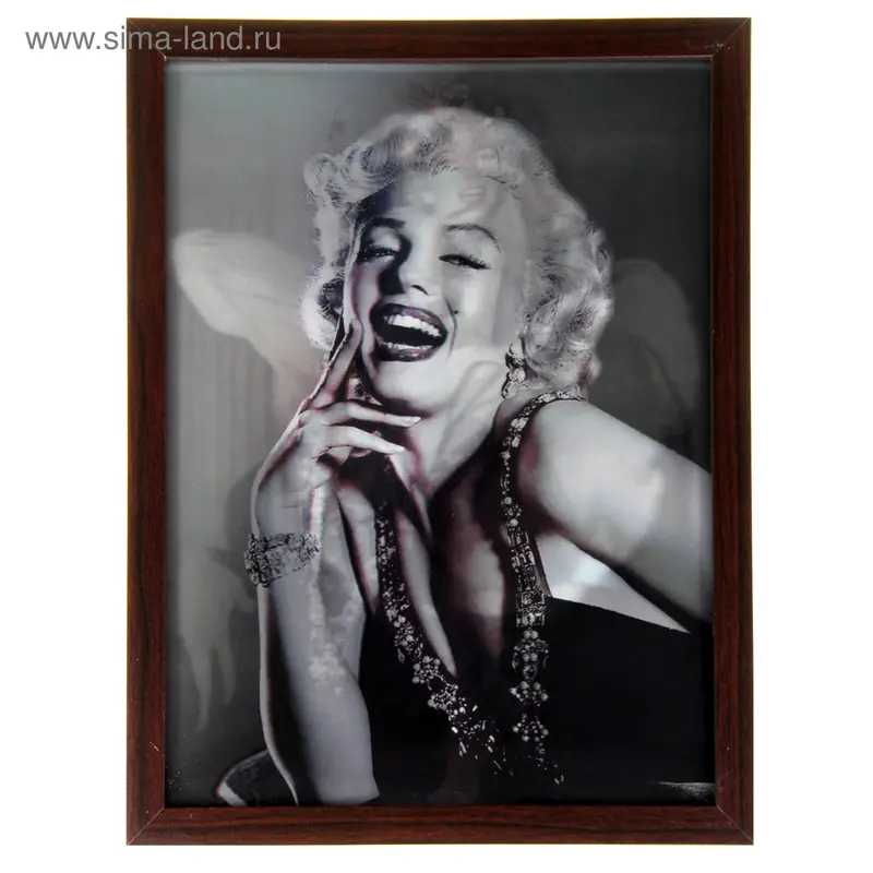 картина объемная 3D 30*40 см "Актриса"