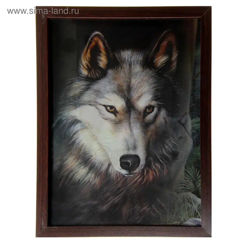 картина объемная 3D 30*40 см "Тьма"