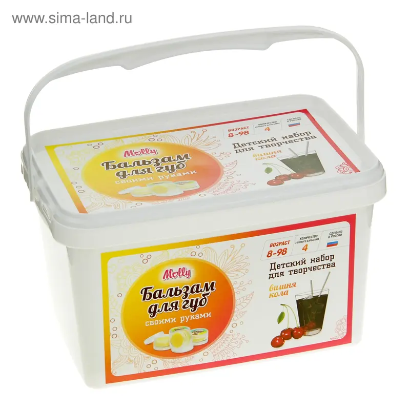 Бальзам для губ своими руками "Вишня - кола"