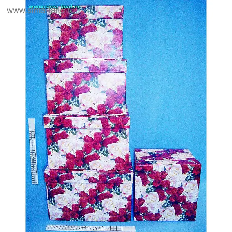 набор коробок 5 в 1 карт бум куб бол 30*30*20 62600628