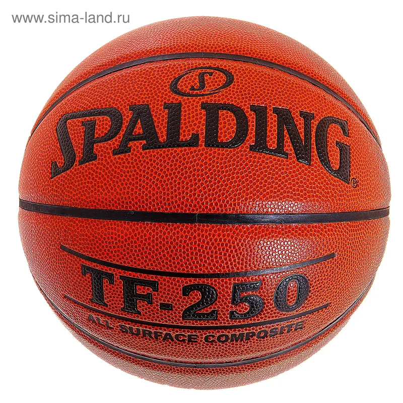 Мяч баскетбольный Spalding TF-250 All Surface, 74-531z, размер 7