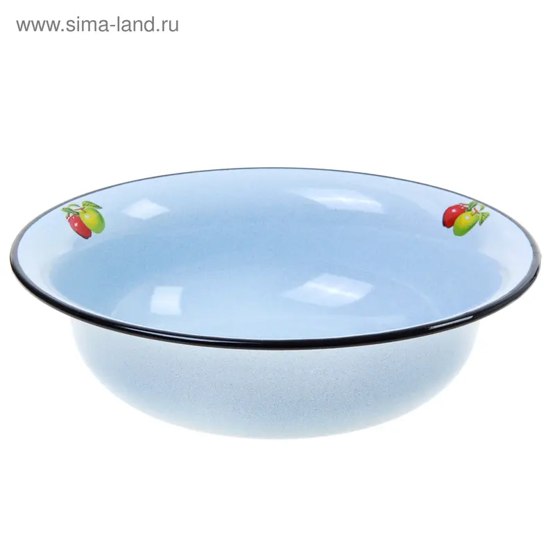 Миска эмалированная 4 л "Яблоко"