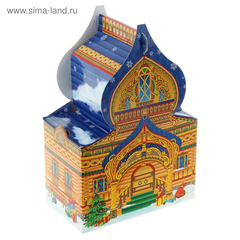 Коробка "Изба Часовня"