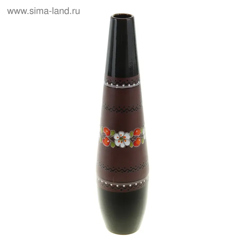 Ваза "Вишенка" с декором