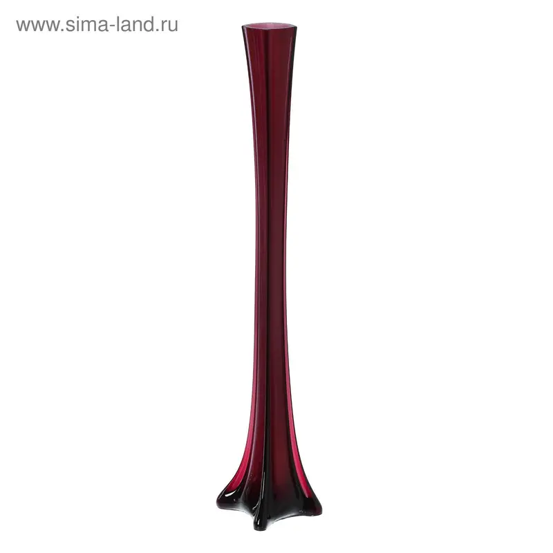 ваза стекло под 1цв 50*11*3 см в асс