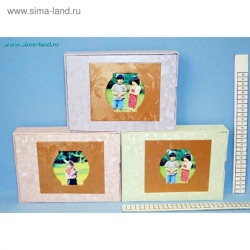 фотоальбом в коробке 30л 10*15 № G0507