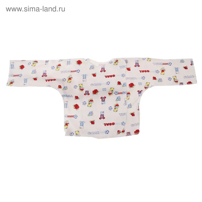Распашонка, размер 18, 20 (1-3 мес), цвета МИКС