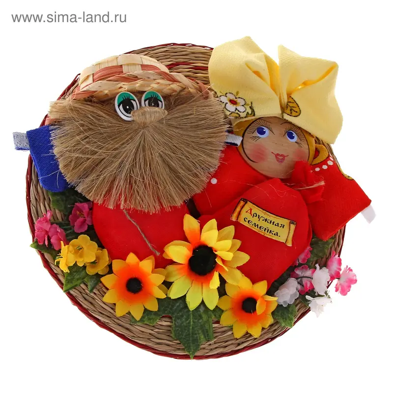Оберег "Панно семейка" №24-26 25 см А1505(1)