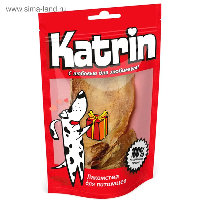 Лакомство Katrin "Лопатка говяжья" для собак, 1 шт