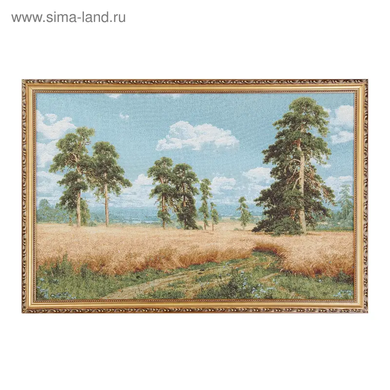 картина гобелен Рожь 65х50