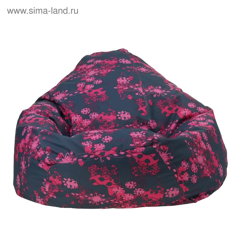 Кресло-мешок пятигранный, d82/h110, цвет Dobby Ponge, 240 розовый (1)