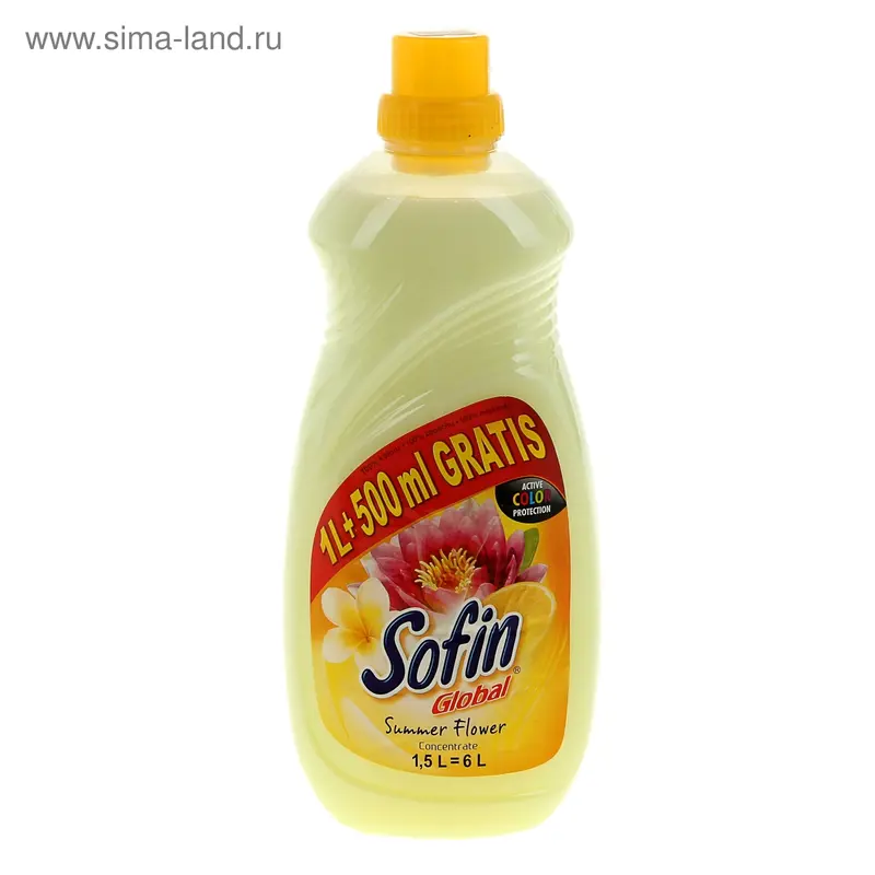 Концентрат для смягчения тканей Sofin Summer Flower 1,5л