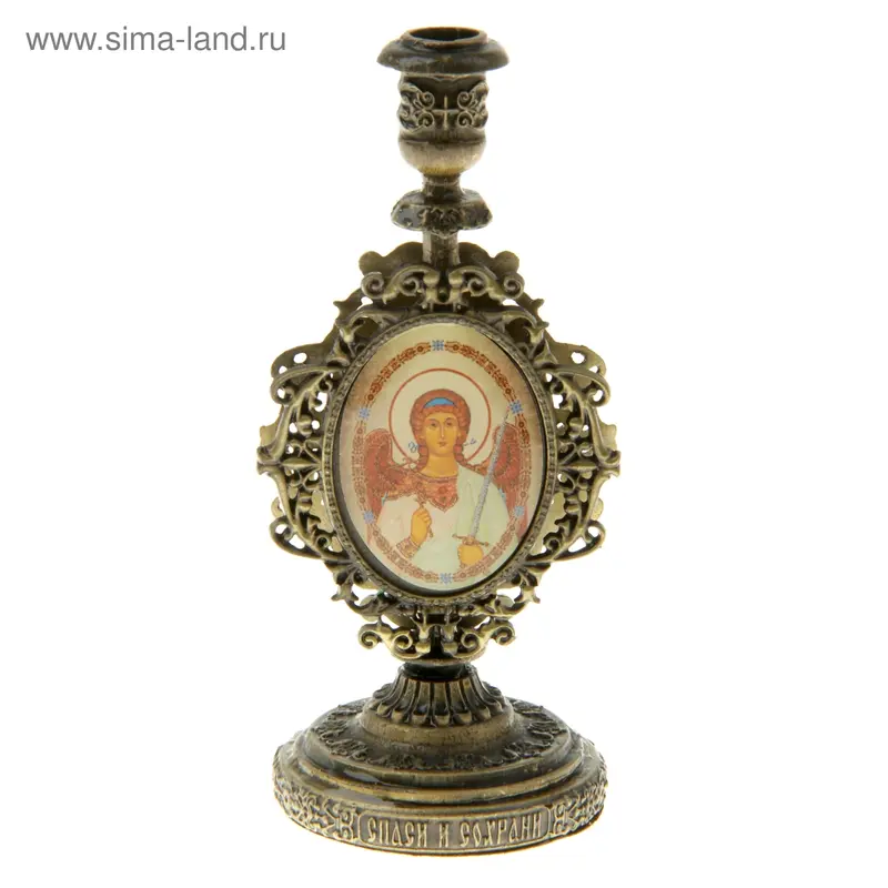 Подсвечник с иконой "Святой Ангел-Хранитель"