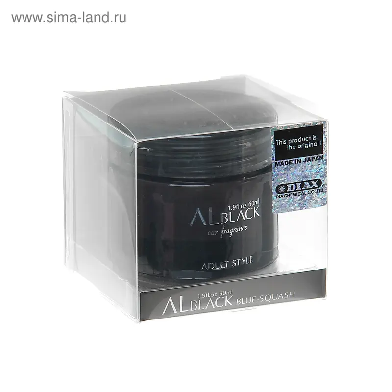 Ароматизатор воздуха на гелевой основе DIAX AL BLACK "BLUE SQUASH"
