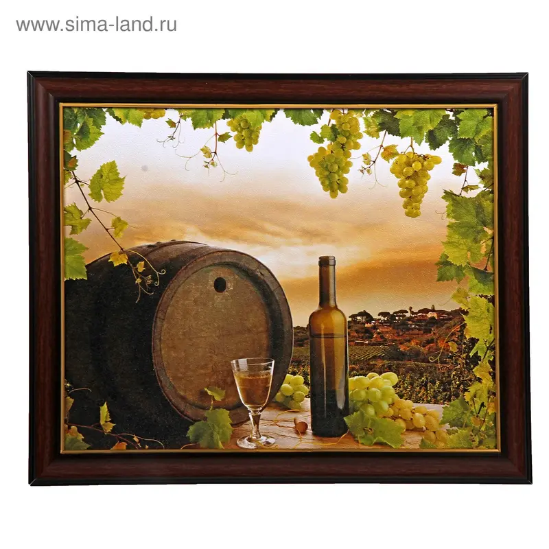 Картина Винный натюрморт 365 43х53 см
