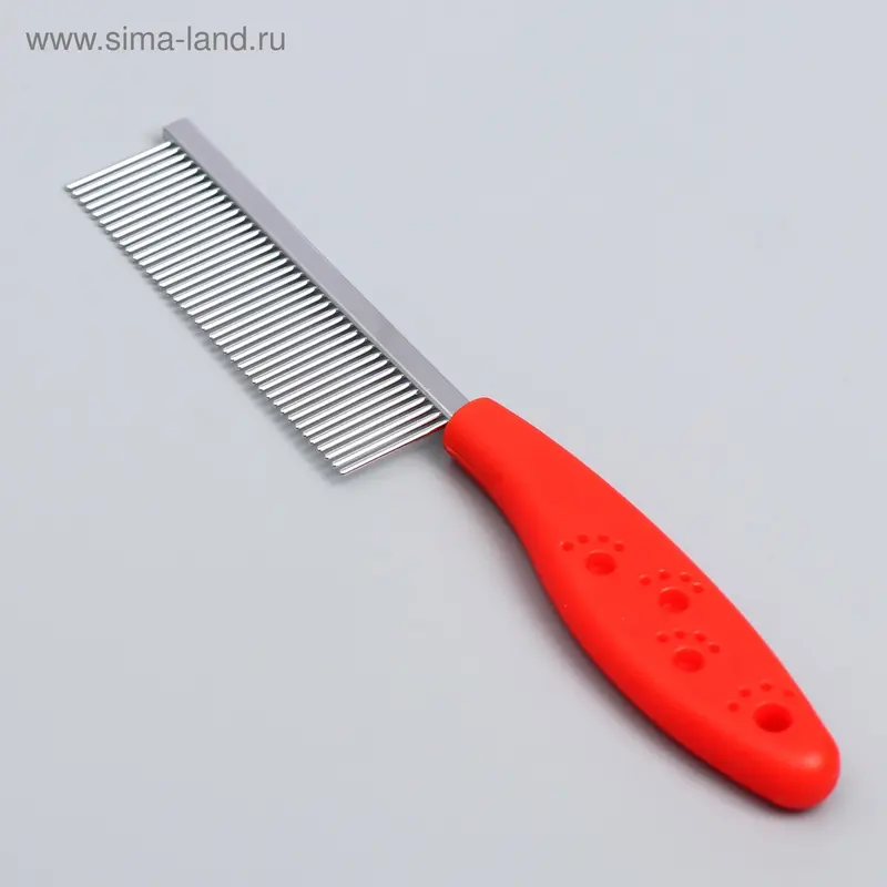 Расческа "Лапки" с частыми зубьями, микс цветов