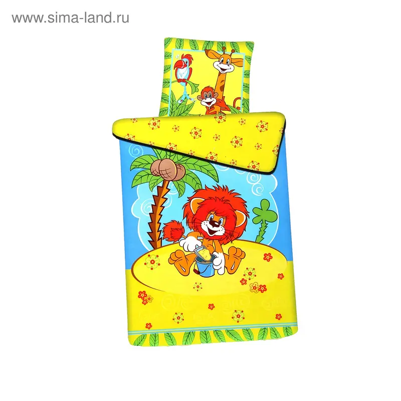 Постельное бельё 1,5 "Союзмультфильм" Солнечный день панно