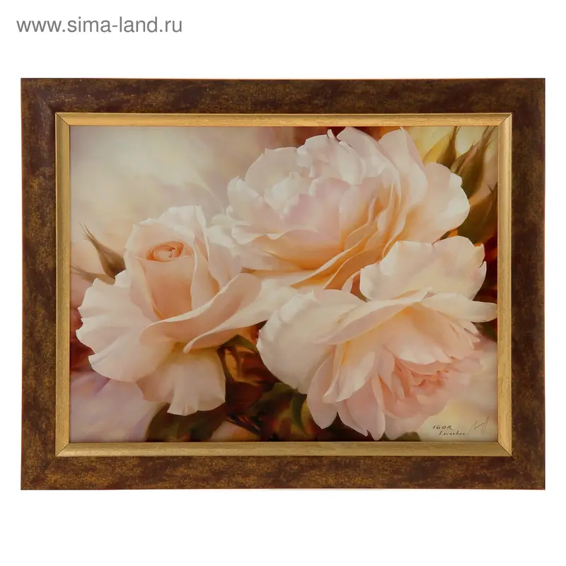 Картина Пионы 30х40 см