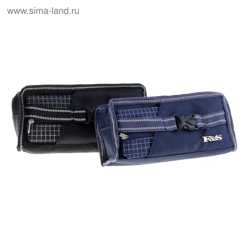 Пенал школьный F&S, на молнии, МИКС
