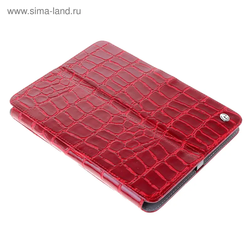 Чехол-книжка "Time" для Samsung Galaxy Note 10.1 2014 Edition красный крокодил