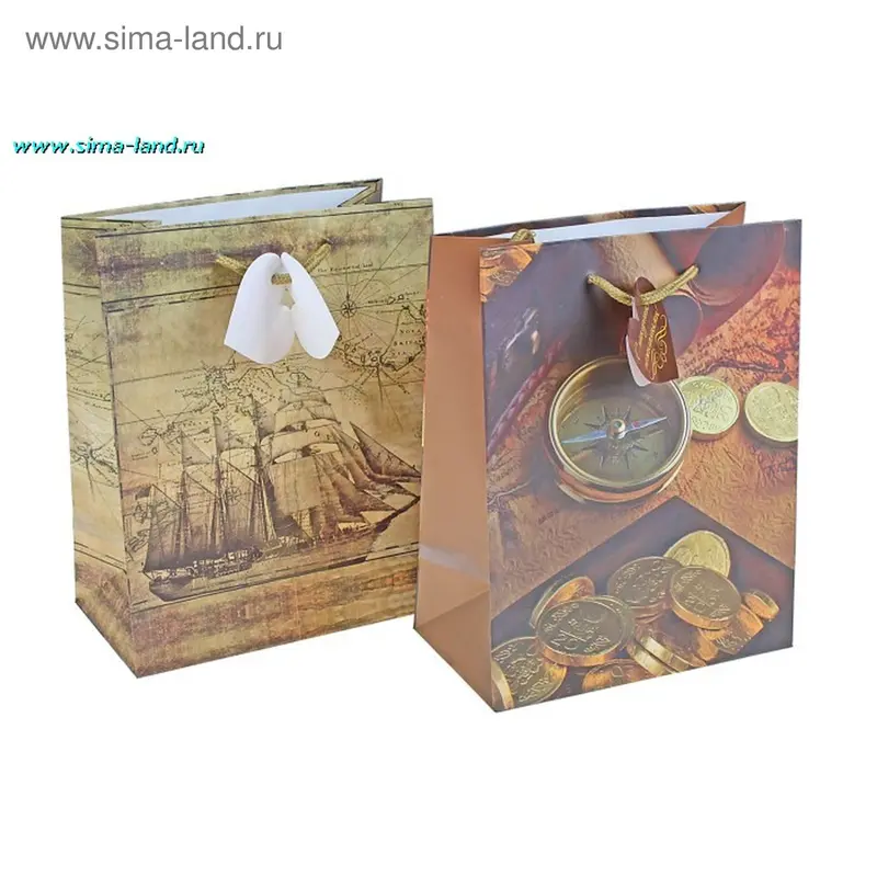 Пакет ламинированный "Корабль", цвета МИСК