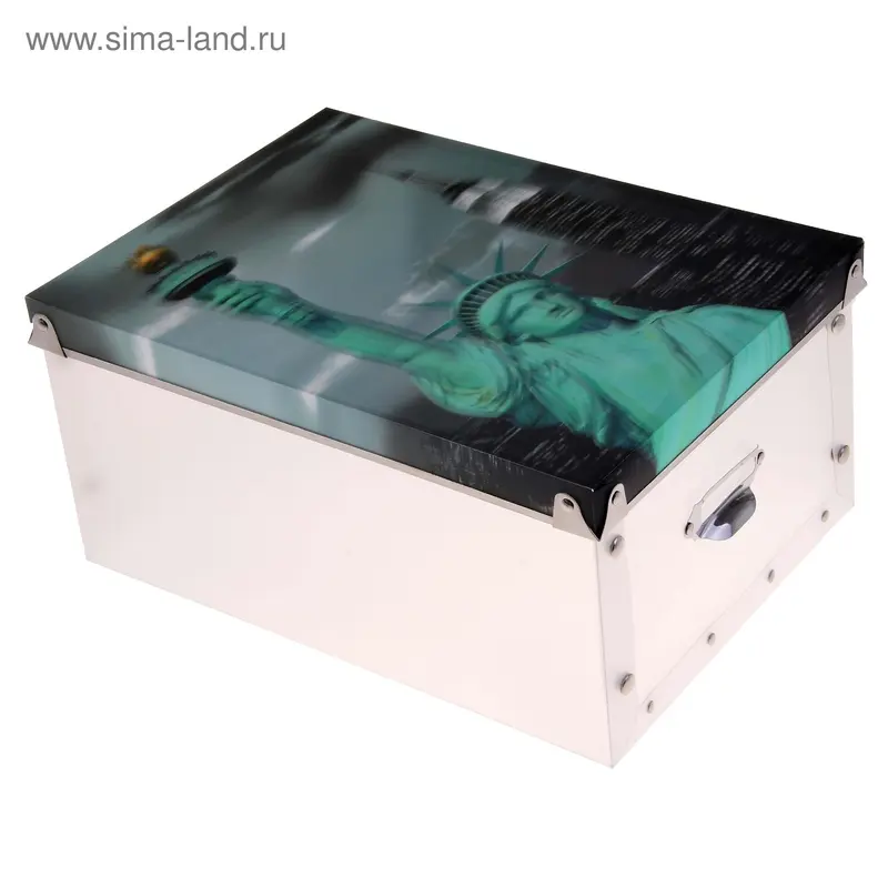 Короб для хранения 31,5х22,5х14,5 см "Статуя свободы"