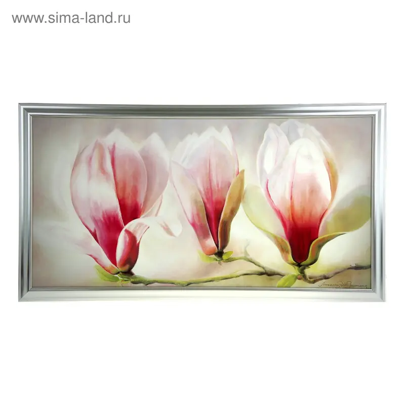 Картина Цветы 935 50х100 см