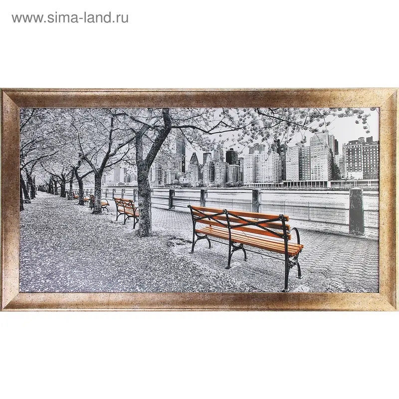 Картина Аллея 948 50х100 см